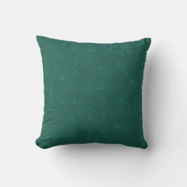 Decorative cushion with delicate designs kudde