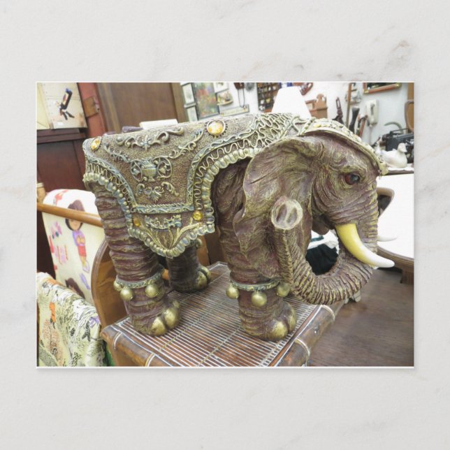 Decorative Elephant Vykort (Framsida)