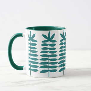 Decorative Ferns - Hunter Grönt Mugg
