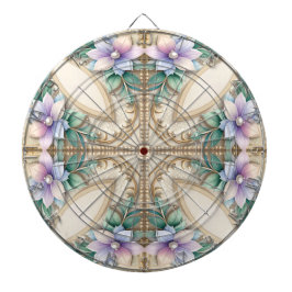Decorative Floral Dartboard Darttavla
