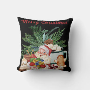 Decorative God jul Santa Kudde