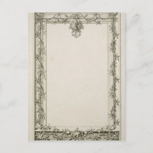 Decorative gräns, 1809 vykort