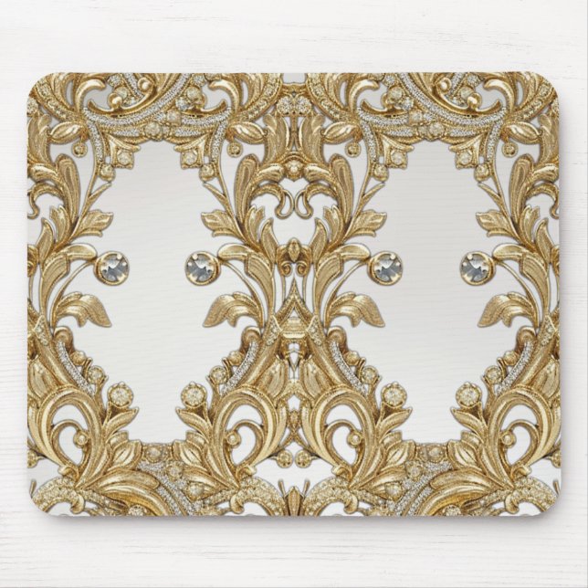 Decorative Guld Mousepad Musmatta (Framsidan)