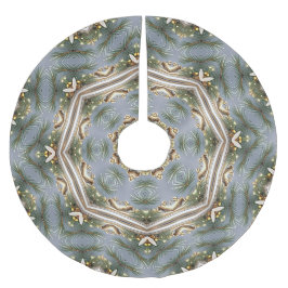 Decorative Julgran Skirt Julgransmatta Borstad Polyester