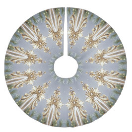 Decorative Julgran Skirt Julgransmatta Borstad Polyester