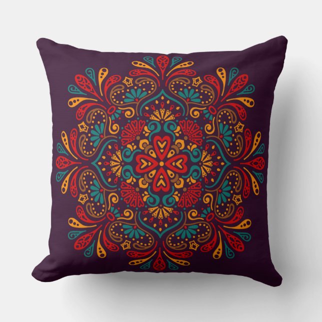 Decorative Mandala Dekorativ kudde (Framsida)