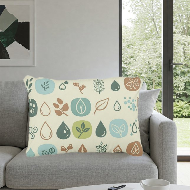 Decorative Nature-Inspired Cushion for Home Prydnadskudde (Skapare uppladdad)