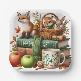 Decorative Paper Plate Autumn Theme