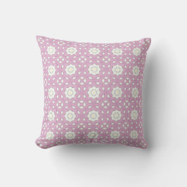 decorative pillow featuring a geometric pattern kudde