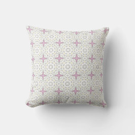 decorative pillow featuring a geometric pattern kudde