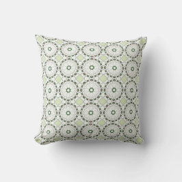 decorative pillow featuring a geometric pattern kudde