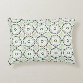 decorative pillow featuring a geometric pattern prydnadskudde