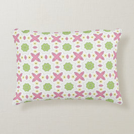 decorative pillow featuring a geometric pattern prydnadskudde