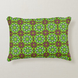 decorative pillow featuring a geometric pattern prydnadskudde