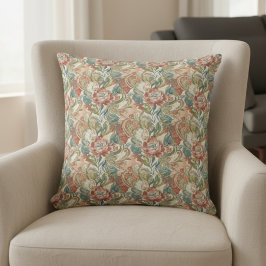 Decorative Pillow - Ornate Floral & Paisley Kudde