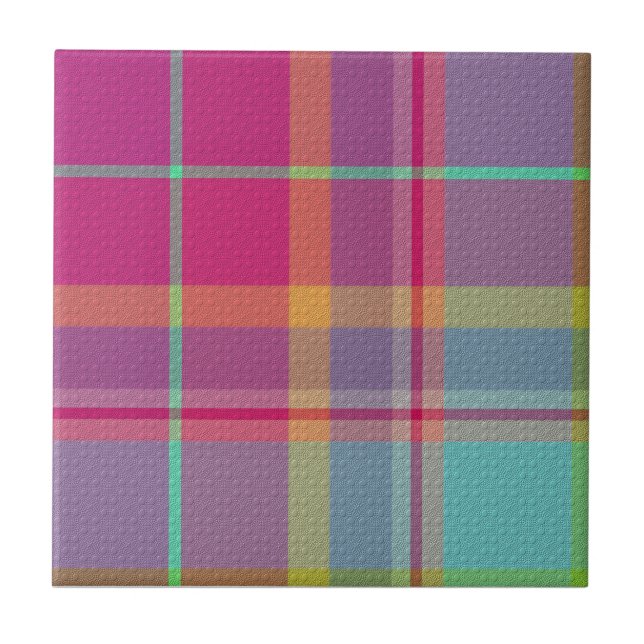  Decorative Plaid  Kakelplatta (Framsidan)