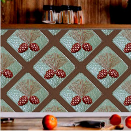 Decorative Ponderosa Pinecone Tile Kakelplatta