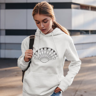 Decorative Seashell Hoodie T Shirt