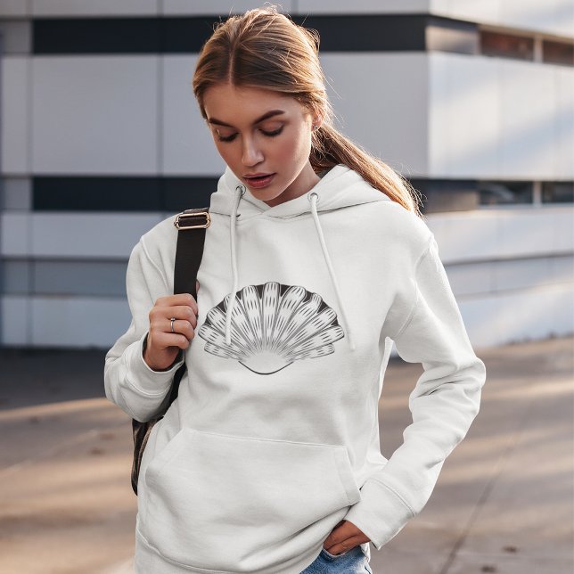Decorative Seashell Hoodie T Shirt (Skapare uppladdad)