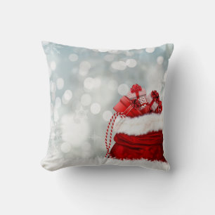 Decorative Snö Red God jul Gift Kudde