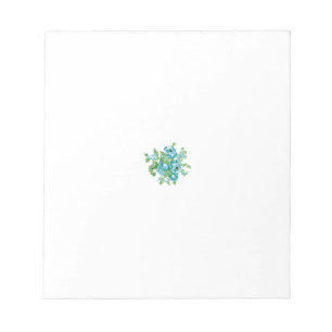 Decorative Stil, Mint Cream, Fontän Blue, Teal. Anteckningsblock