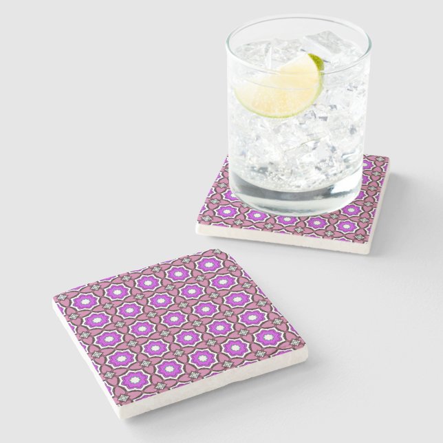 decorative symmetrical geometric pattern coaster  stenunderlägg (Skapare uppladdad)