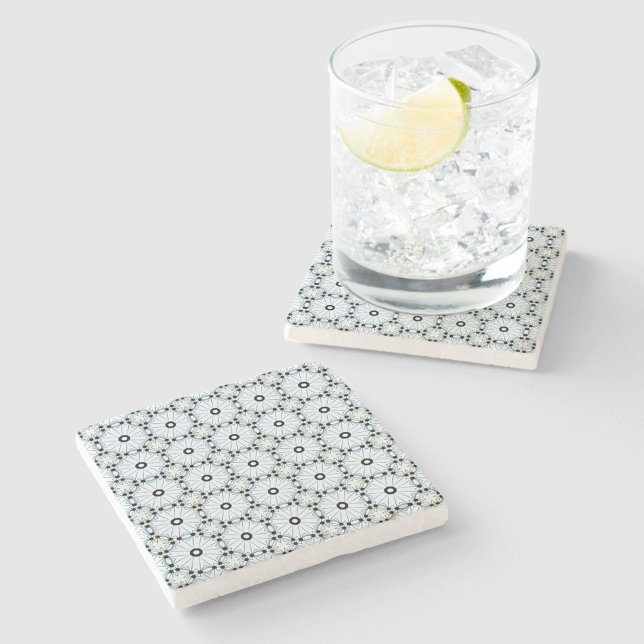 decorative symmetrical geometric pattern coaster  stenunderlägg (Skapare uppladdad)