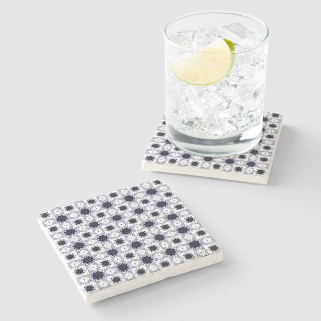 decorative symmetrical geometric pattern coaster  stenunderlägg (Skapare uppladdad)