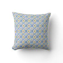 Decorative ThrowPillowPillow för Medelhavet Azure