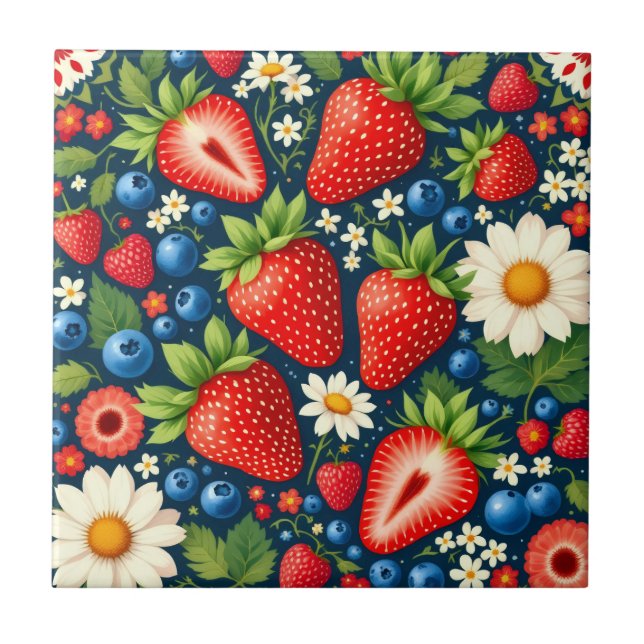 Decorative tile kakelplatta (Framsidan)