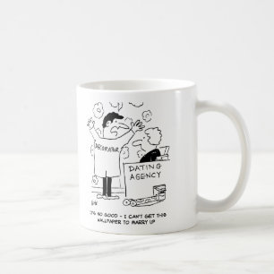 Decorator kan inte få tapet att gifta sig. Funny Kaffemugg