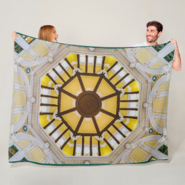 Decorerat tak vid Tokyo Station Fleecefilt