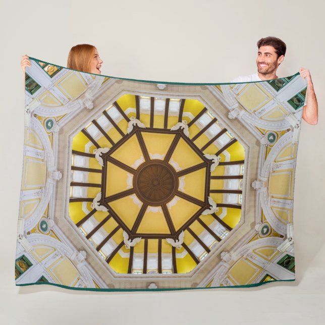 Decorerat tak vid Tokyo Station Fleecefilt (På plats)