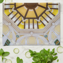 Decorerat tak vid Tokyo Station Kökshandduk