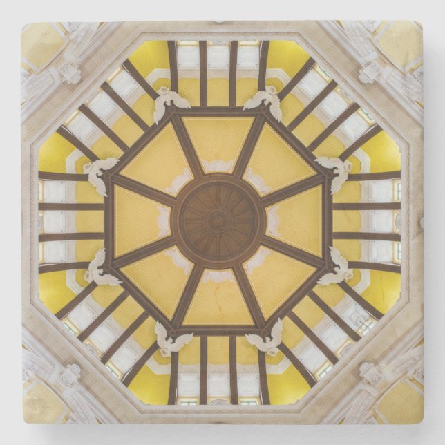 Decorerat tak vid Tokyo Station Stenunderlägg (Framsidan)