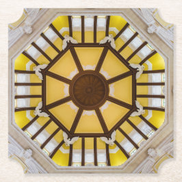 Decorerat tak vid Tokyo Station Underlägg Papper