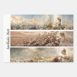 Decoupage 3 Designs Farm Girl & Pig Handsaws