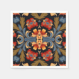 Decoupage 43 Folk Art inspirerad Pappersservett