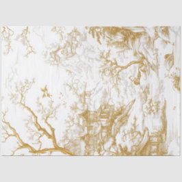 Decoupage Chinese liggande scen