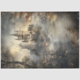 Decoupage Enchanted Forest Castle-Rumänien