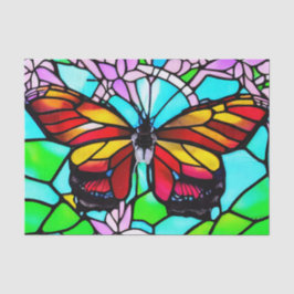 Decoupage för Fire Färg Moth Butterfly