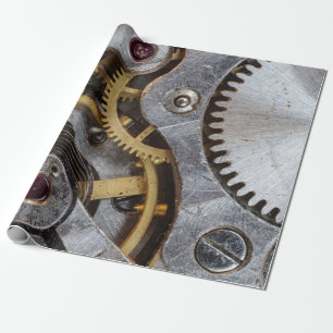 Decoupage för motorns växlar presentpapper