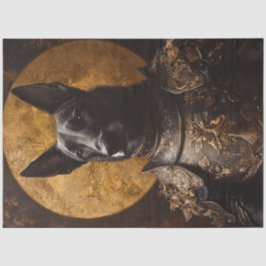 Decoupage German shepard Medieval Armor