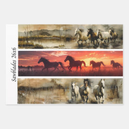 Decoupage Horses Handsaw & Sign Designs 