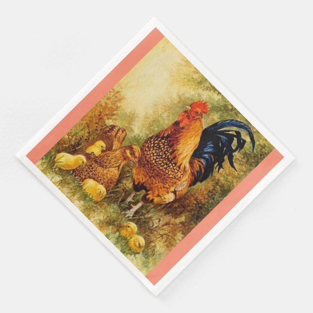 Decoupage Pappersservett (Hörn)