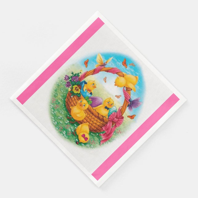 Decoupage Pappersservett (Hörn)
