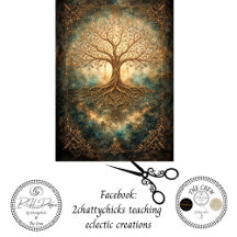 Decoupage Rooted in His Heavenly Light