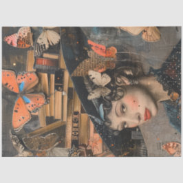 Decoupage School Library HIT med Bokar