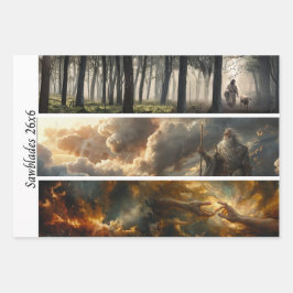 Decoupage Spiritual Journey 26x6 Handsaws 