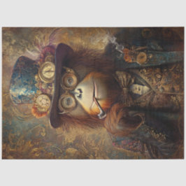 Decoupage Steampunk Victorian Monkey